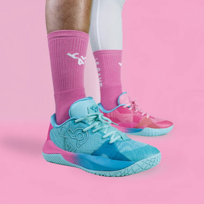 Performance socks b4b Retourne Le Game Pink/white