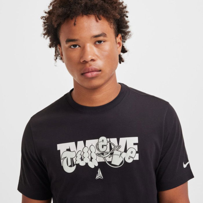 T-shirt Nike Ja Twelve black image n°3