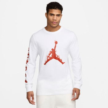 T-shirt manches longues Jordan white/team orange | Air Jordan