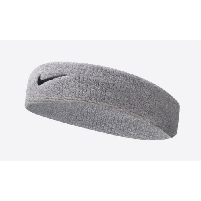 Bandeau Nike Swoosh Headband Grey Heather/black