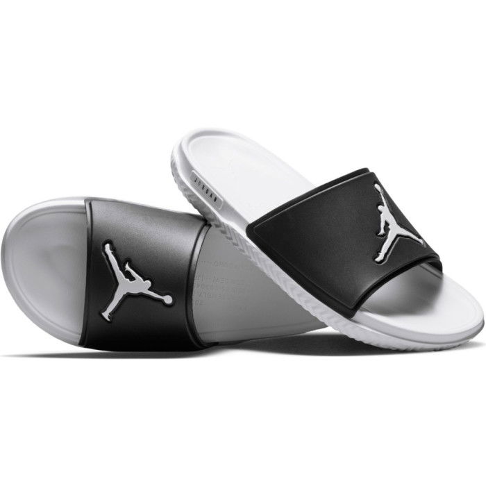 Claquettes Jordan Jumpman black/white-white image n°3