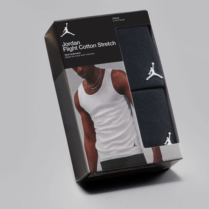 Pack de 2 débardeurs Jordan Flight Base Tank Black image n°6