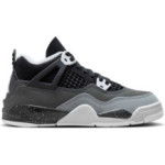 Color Noir du produit Air Jordan 4 Retro Fear Enfants PS