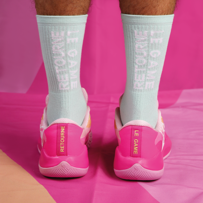 Chaussettes Performance b4b Retourne Le Game Mint image n°4