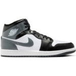 Color Noir du produit Air Jordan 1 Mid Iron Grey