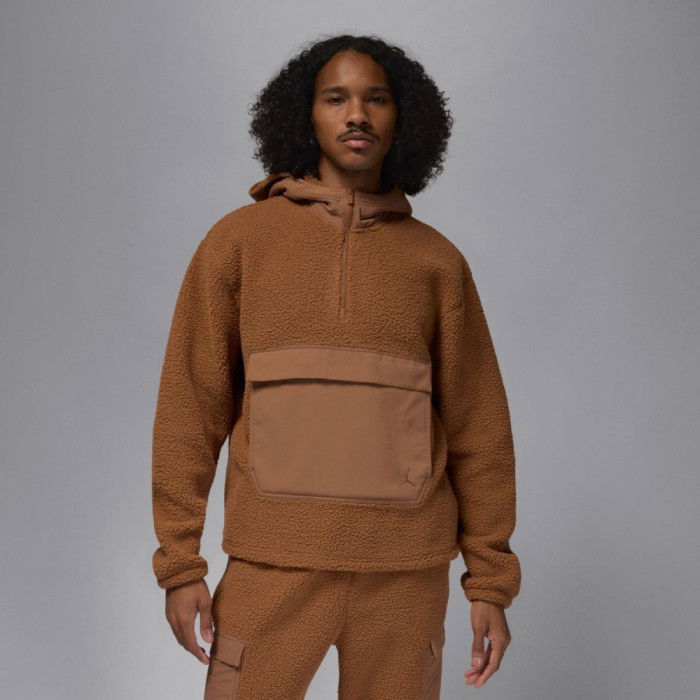 Sweat à capuche Jordan Flight archaeo brown