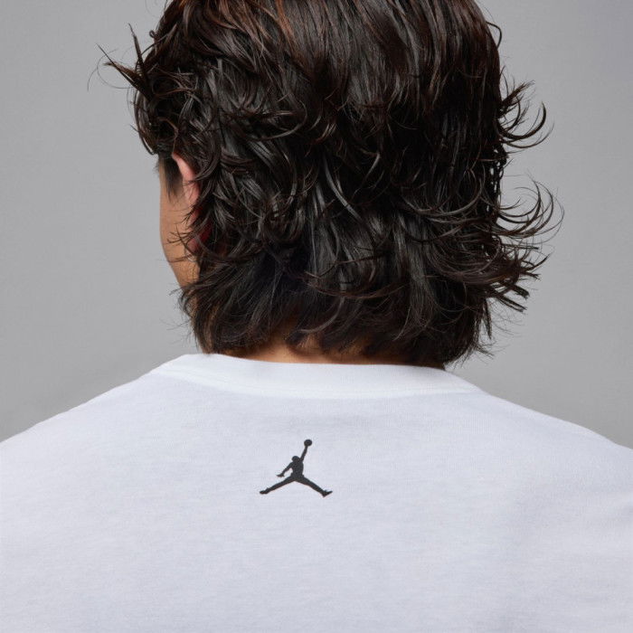 T-shirt Jordan white/black image n°5