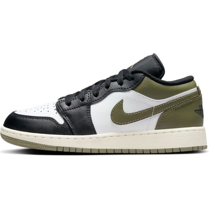 Air Jordan 1 Low Medium Olive Enfants GS image n°6