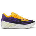 Color Jaune du produit Puma All-Pro Nitro Team Violet-Yellow Sizzle