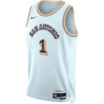 Color Blue of the product NBA Victor Wembanyama San Antonio Spurs Nike 2024/25...