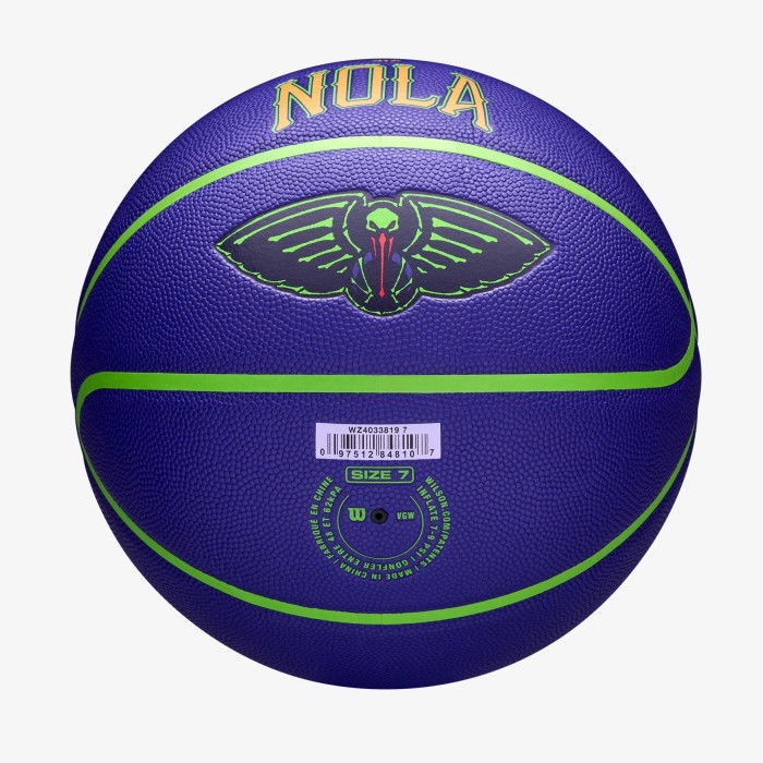 Ballon Wilson NBA New Orleans Pelicans 2024/25 City Collector image n°7