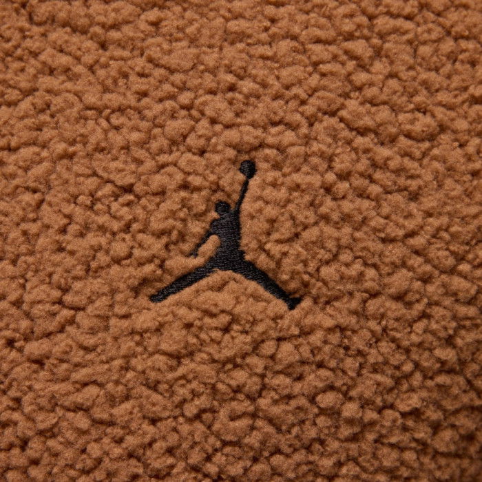 Sweat Zippé Polaire Jordan Flight archaeo brown/black image n°4