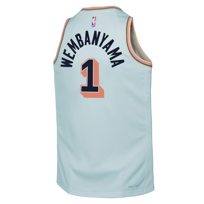 Maillot NBA Victor Wembanyama San Antonio Spurs 2024/25 Nike City Edition Swingman image n°2