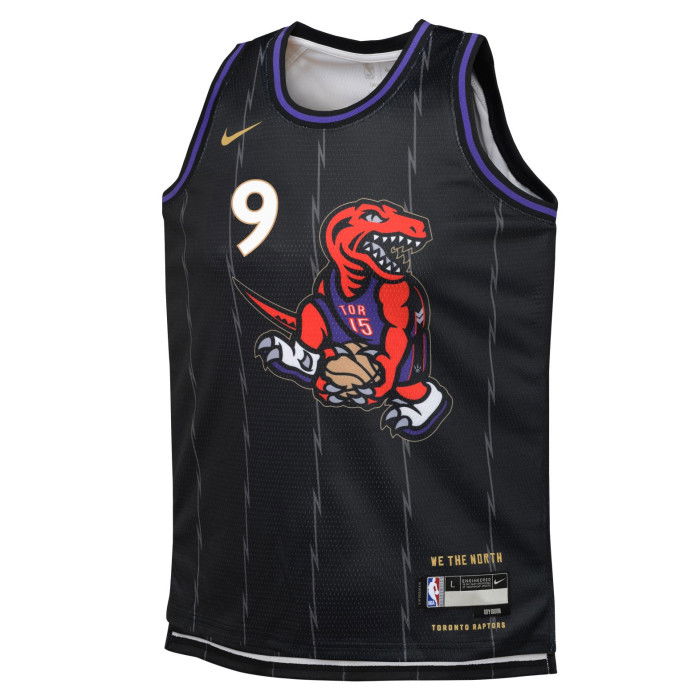 Maillot NBA RJ Barrett Toronto Raptors 2024/25 Nike City Edition Swingman