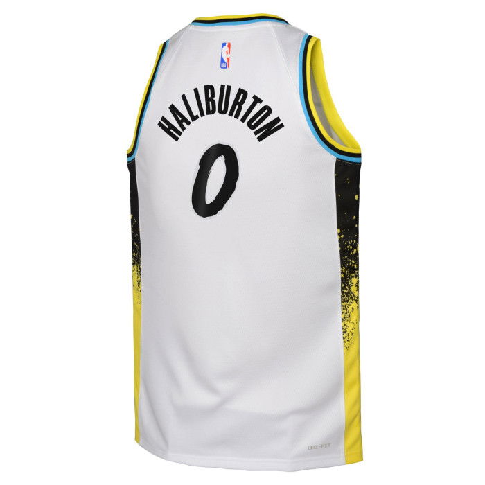 Maillot NBA Tyrese Haliburton Indiana Pacers 2024/25 Nike City Edition Swingman image n°2