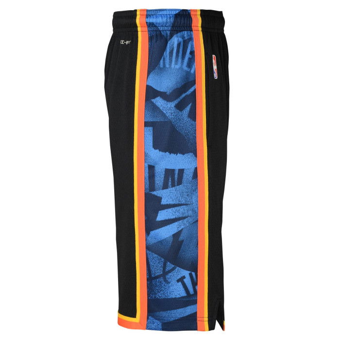 Short NBA Oklahoma City Thunder 2024/25 Nike City Edition Swingman image n°3