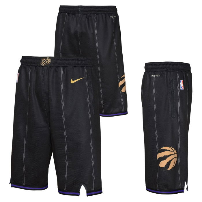 Short NBA Toronto Raptors 2024/25 Nike City Edition Swingman image n°4