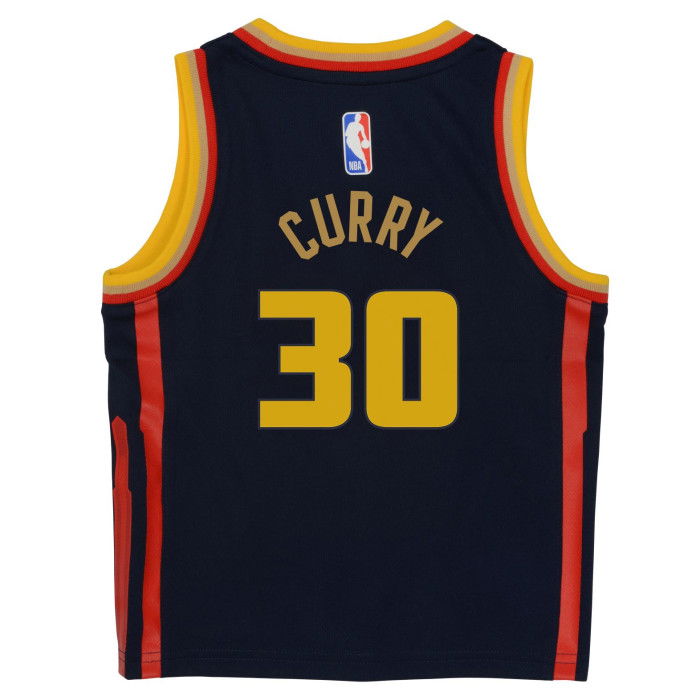 Maillot NBA Stephen Curry Golden State Warriors 2024/25 Nike City Edition 0-7 Replica image n°2