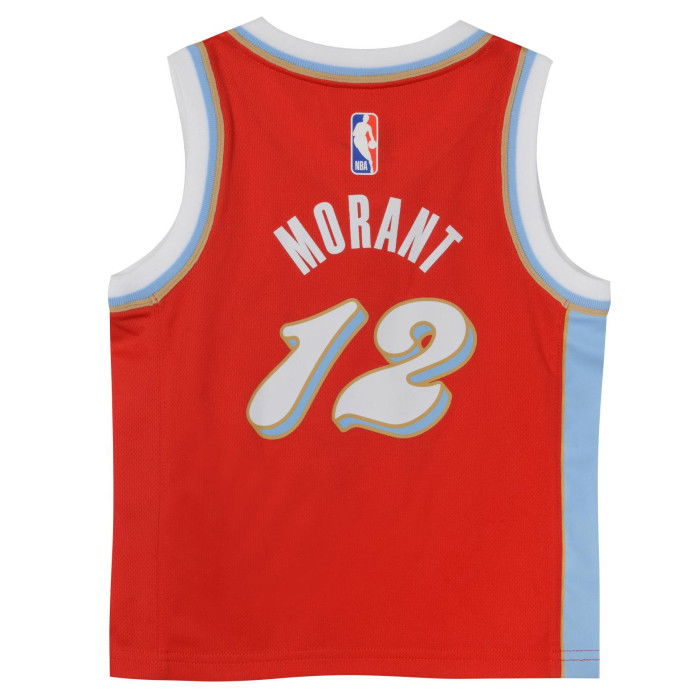 Maillot NBA Ja Morant Memphis Grizzlies 2024/25 Nike City Edition 0-7 Replica image n°2