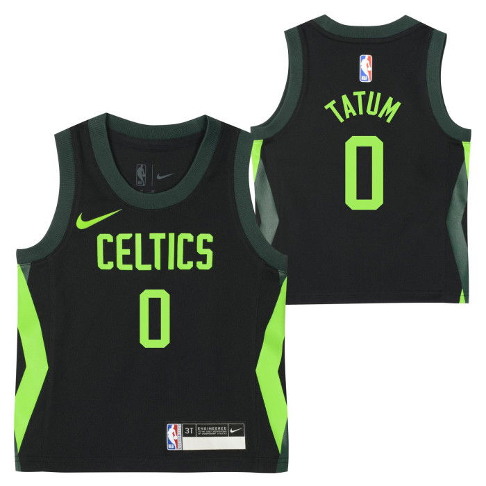 Maillot NBA Jayson Tatum Boston Celtics 2024/25 Nike City Edition 0-7 Replica image n°3