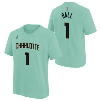 T-shirt NBA Lamelo Ball Charlotte Hornets 2024/25 Nike City Edition N&N | Nike