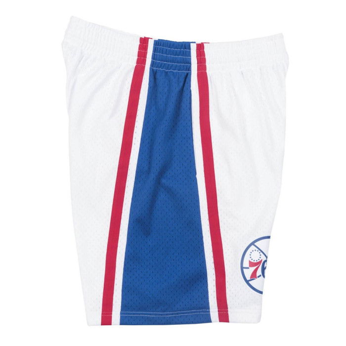 Short NBA Philadelphia 76ers 1996-97 Mitchell&Ness Swingman white image n°4