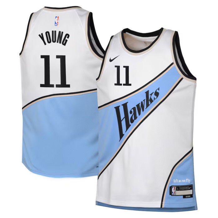 City Edition Trae Young Atlanta Hawks 2024/25 Nike Dětský dres NBA Swingman