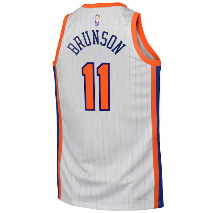 Maillot NBA Jalen Brunson New York Knicks 2024/25 Nike City Edition Swingman image n°3