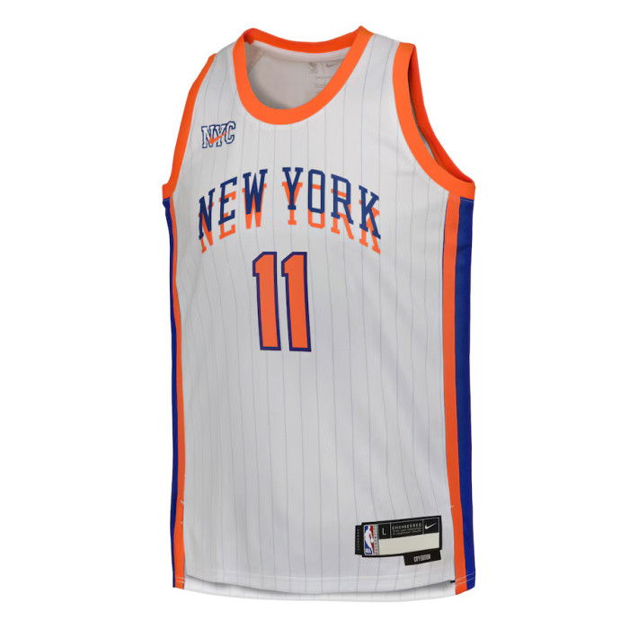 Maillot NBA Jalen Brunson New York Knicks 2024/25 Nike City Edition Swingman image n°2