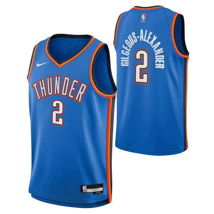 Maillot NBA Shai Gilgeous-Alexander Oklahoma City Thunder Boys Icon Swingman Jersey Enfants