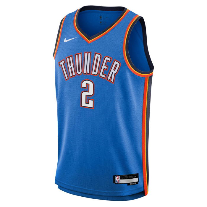 Maillot NBA Shai Gilgeous-Alexander Oklahoma City Thunder Boys Icon Swingman Jersey Enfants image n°2