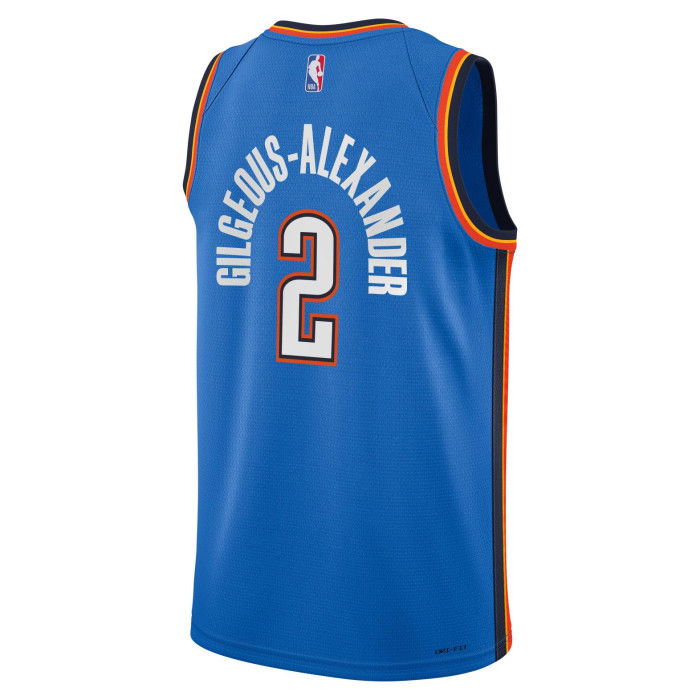 Maillot NBA Shai Gilgeous-Alexander Oklahoma City Thunder Boys Icon Swingman Jersey Enfants image n°3