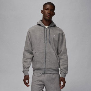 Sweat Zippé Jordan Brooklyn Fleece carbon heather/white | Air Jordan