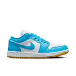 Color Bleu du produit Air Jordan 1 Low Aquatone Femme