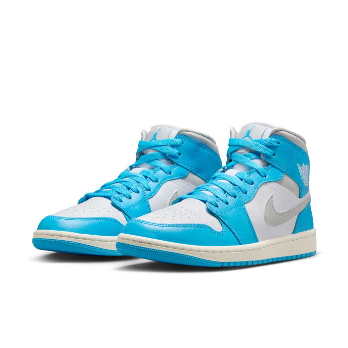 Air Jordan 1 Mid Dark Powder Blue Femme image n°2