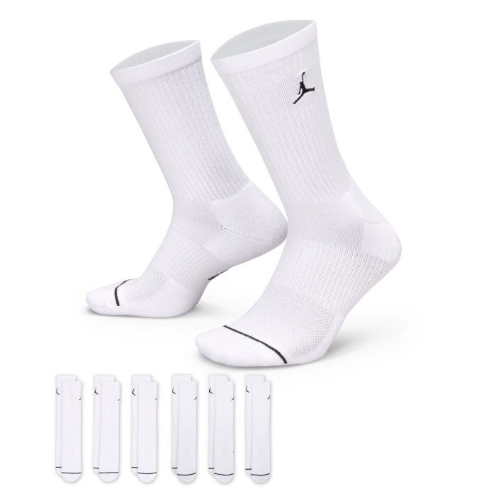 Pack de 6 paires de chaussettes Jordan Ed Cush Ply Crew image n°1