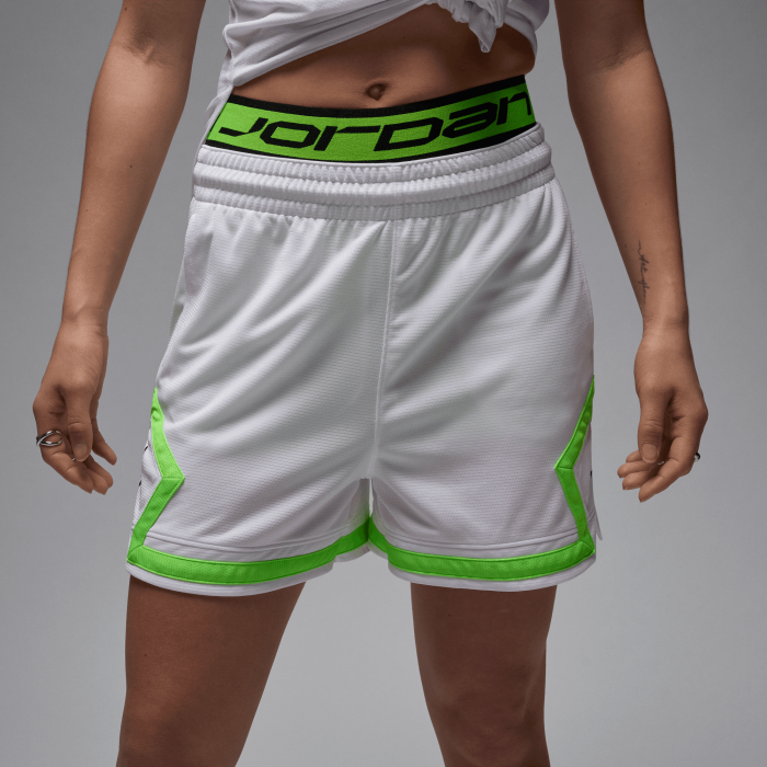 Short Jordan Sport Femme white/electric green image n°2