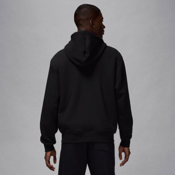 Jordan Brooklyn Fleece black/white zip-up sweatshirt