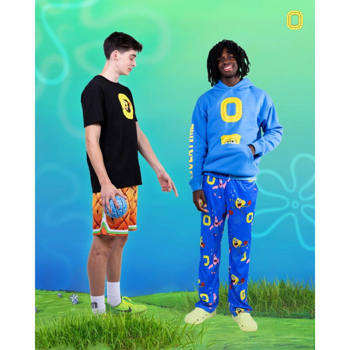 Sweat à Capuche Overtime Spongebob Classic Hoodie Blue image n°3