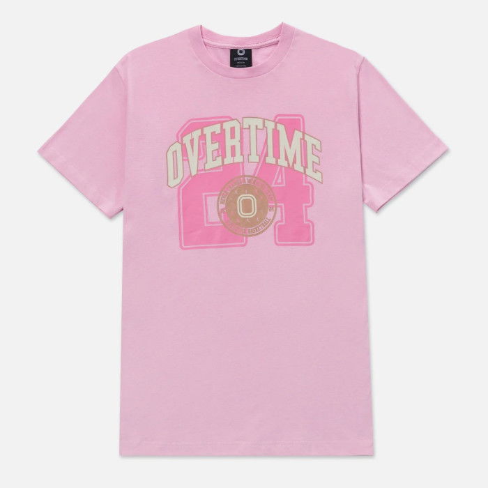 T-shirt Overtime Never Change A Winning Team Arch Pink image n°1