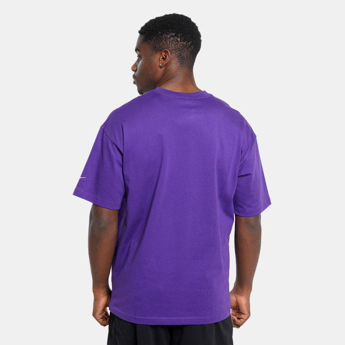 T-shirt Kobe field purple/amarillo