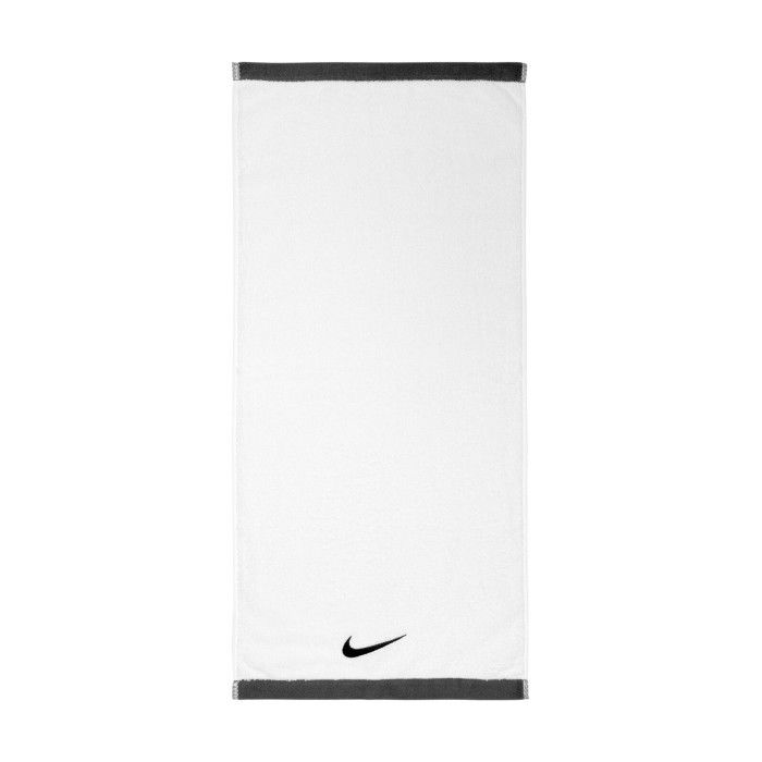 Toalha Nike Fundamental Média Branco/Preto