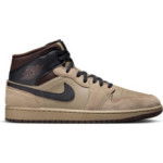 Color Beige / Brun du produit Air Jordan 1 Mid Khaki Baroque