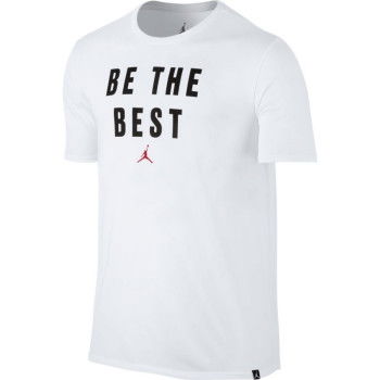 Jordan Dry T-Shirt "beat the best" white