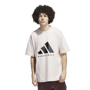 Tee-Shirt adidas Basketball mauve | adidas