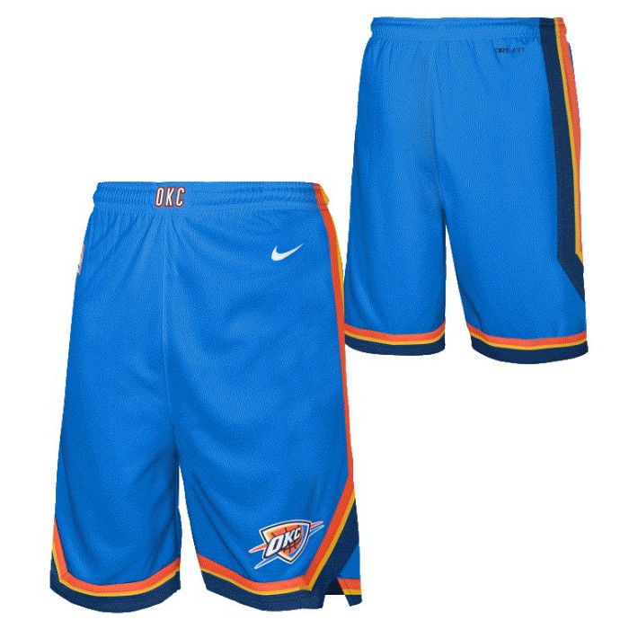 Short NBA enfant Oklahoma City Thunder Nike Icon Edition