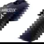 Color Bleu du produit T-shirt Nike NBA Anthony Edwards Minnesota Timberwolves