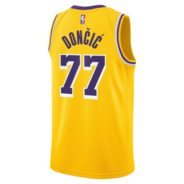 Maillot NBA Luka Doncic Los Angeles Lakers Boys Icon Swingman Jersey Enfants Amarillo