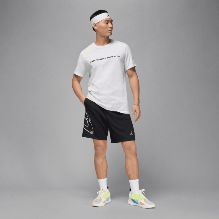 Jordan Sport black/white