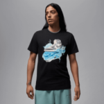 Color Noir du produit T-shirt Jordan Flight Essentials AJ 1 Black/White